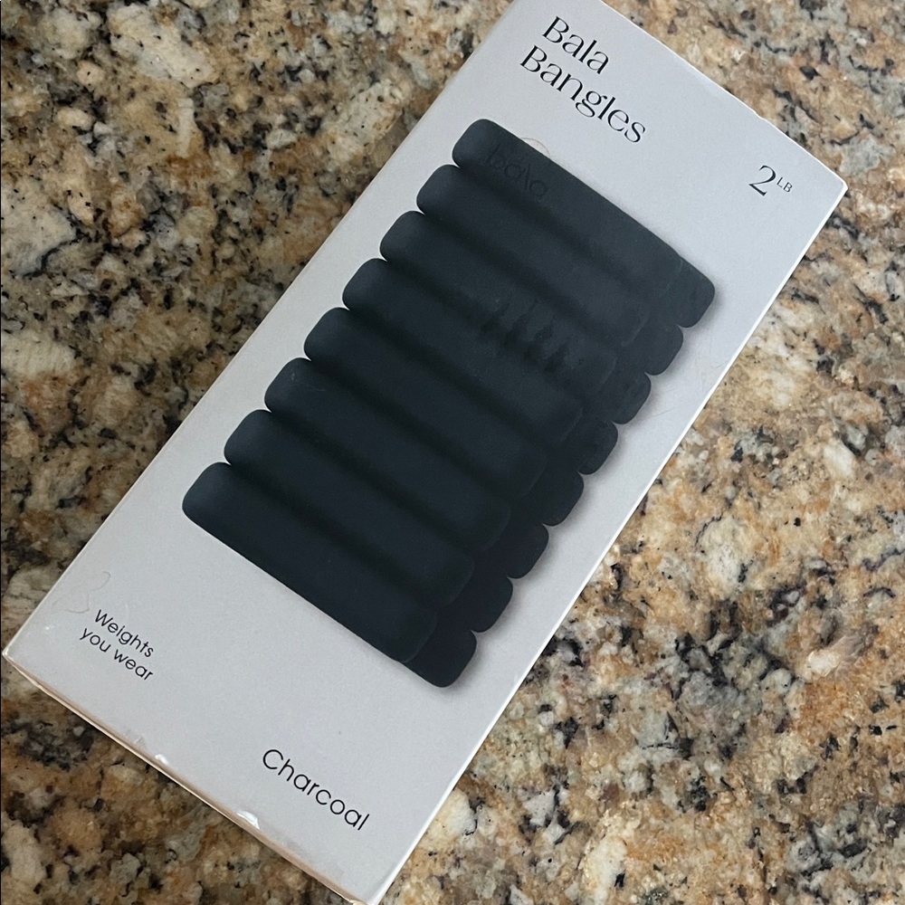 Bala Charcoal Fitness Bangles (NIB)